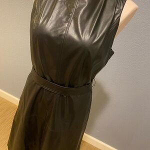 Simply Vera Vera Wang Black Halter Sheath Midi Dress